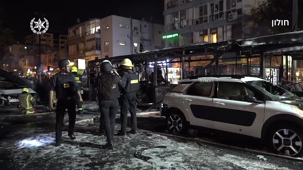 שוטרי משטרת ישראל במוקדי הפרות הסדר וזירות נפילות הטילים, מאי 2021