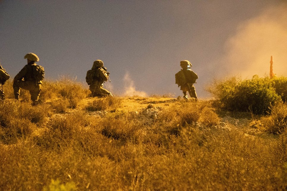 לוחמי סיירת גולני בפעילות, נובמבר 2018. צילום: דו"ץ